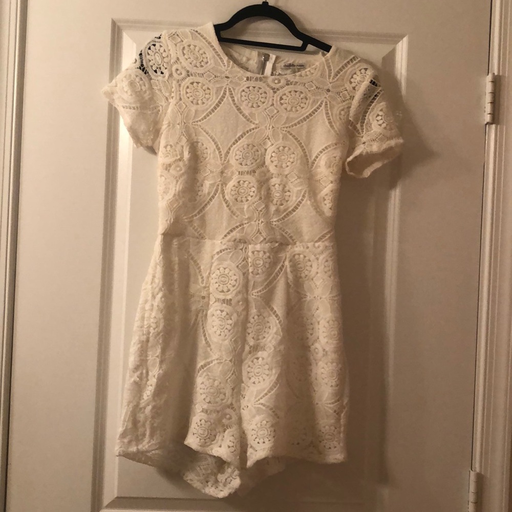 White romper